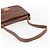 Borsa a tracolla in pelle Gucci linea Sherry Marrone - vista 7