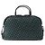 Borsa a bowling convertibile in catena Chanel in vitello intrecciato piccola Verde - vista 2