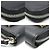 Fendi FF Zip-Around Wallet Black - view 6
