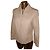Luisa Spagnoli Genuine Leather Jacket size IT44 Ivory Beige