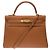 Hermès Borsa HERMES Kelly 32 in Pelle Dorata - 103188 D'oro - vista 2