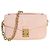 Bolsa de couro rosa pó Monogram Empreinte Giant Pochette Métis da Louis Vuitton