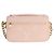 Bolsa de couro rosa pó Monogram Empreinte Giant Pochette Métis da Louis Vuitton - vista 2