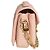 Bolsa de couro rosa pó Monogram Empreinte Giant Pochette Métis da Louis Vuitton - vista 3