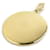 Hermes Hermès Cadrege GM Medaille Necklace Pendant Golden  - view 4