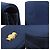 Borsa a spalla in satin blu navy Tiffany & Co. - vista 4