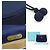 Borsa a spalla in satin blu navy Tiffany & Co. - vista 5