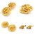 Orecchini a clip in metallo dorato Chanel D'oro - vista 3