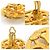 Orecchini a clip in metallo dorato Chanel D'oro - vista 5