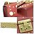 Borsa a spalla in pelle rossa Gucci Rosso - vista 3