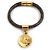 Bracciale Rodeo Monogram Louis Vuitton Marrone Monogramma