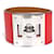 Hermes Hermès Kelly Dog Charm Bracelet Silvery Red  - view 1