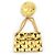 Spilla in metallo dorato Chanel D'oro