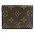 Billetera tri-fold Monogram Celeste de Louis Vuitton Castaño Rosa Monograma - vista 2