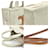 Céline Bolso Celine Small Cabas Thais Castaño Beige  - vista 3