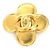 Spilla in metallo dorato Chanel Coco Mark D'oro