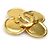 Spilla in metallo dorato Chanel Coco Mark D'oro - vista 2