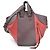Borsa a Spalla Piccola in Pelle Hammock di Loewe Rosso Bordò