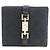 Gucci Jackie GG Canvas/Leder Bifold Geldbörse Schwarz