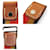 Hermès Charm Bracelet in Canvas and Leather Brown Orange Navy blue  - view 5