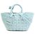 Everyday Borsa a Spalla Balenciaga Bistro XS Blu chiaro