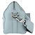 Borsa a Spalla Keepall Aerogram City di Louis Vuitton Blu chiaro - vista 2