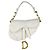 Borsa Saddle Christian Dior Bianco