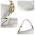 Borsa Saddle Christian Dior Bianco - vista 4