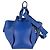 Borsa in pelle Hammock Loewe Blu
