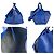 Borsa in pelle Hammock Loewe Blu - vista 3