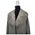 Brunello Cucinelli Grau Cashmere-Weste mit Pelzkragen - Ansicht 2