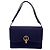 Gucci Bolsa de ombro em lona micro GG monograma azul vintage