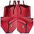 Borsa a Spalla City Steamer MM Louis Vuitton Rosso - vista 3