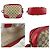 Borsa a Spalla Gucci GG in Tela/Pelle Marrone Rosso - vista 3