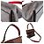 Borsa a Spalla Besace Tuileries Monogram Louis Vuitton Marrone Rosso - vista 4