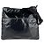 Borsa a Spalla in PVC Nera Gucci Nero