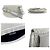 Borsa a Spalla da Uomo Christian Dior Bianco Grigio - vista 3