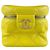 Borsa a spalla in pelle gialla Chanel Giallo