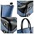 Borsa a spalla Louis Vuitton Phoenix MM Nero Blu - vista 4