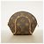 Pochette Mini Ellipse Monogramma Louis Vuitton Marrone - vista 8