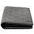 Cartera Brazza Monogram Shadow Negra Louis Vuitton Negro - vista 3
