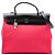 Hermès Borsa Herbag Zip 31 in Tela Rosa