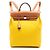 Zaino Zip Retourne Herbag A Dos in Tela Gialla Hermès Giallo