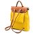 Zaino Zip Retourne Herbag A Dos in Tela Gialla Hermès Giallo - vista 2