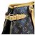 Borsa a Spalla Monogram Batignolles Horizontal di Louis Vuitton Marrone - vista 12