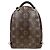 Louis Vuitton Palm Springs MINI Monogram Canvas Backpack Brown - view 3