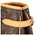 Louis Vuitton Batignolles Horizontal Monogram Tote Bag Braun - Ansicht 11