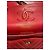 Borsa Chanel Timeless Classic Media Rossa in Pelle 25cm Rosso - vista 10