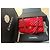 Borsa Chanel Timeless Classic Media Rossa in Pelle 25cm Rosso - vista 5