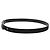 Chanel Logo Belt Leather Thin Black - view 3